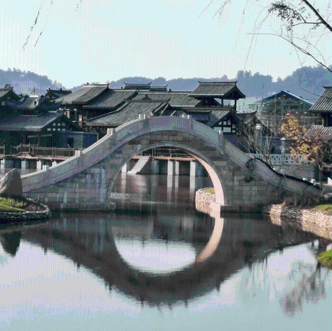 卡通红色汽车拼图